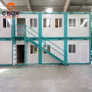 Cbox - Aulas Prefabricadas Económicas, Unidades de Vivienda Prefabricadas Resistentes al Fuego, Dormitorios, Casa Contenedor Móvil - Product Image 1