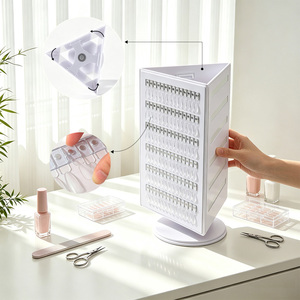 <span class=keywords><strong>BQAN</strong></span> OEM/ODM Tablero Giratorio Magnético para Exhibición de Esmaltes de Uñas Acrílicos y Gel, 270 Colores, Desmontable, con Soporte Giratorio - Product Image 3