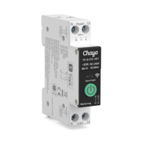 TONGOU Tuya Compteur Électrique Intelligent 1P Disjoncteur Wi-Fi Multifonction pour Usage Domestique 220V