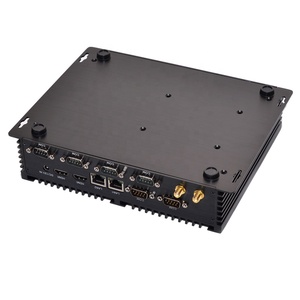 Mini PC industriel sans ventilateur avec Core I3 5005U I5 4200U I7 4500U DDR3L 8 Go <span class=keywords><strong>de</strong></span> <span class=keywords><strong>RAM</strong></span> 2Lan <span class=keywords><strong>6</strong></span> COM 4K HD Ordinateur industriel robuste - Product Image 5