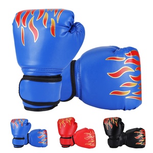Entraînement <span class=keywords><strong>de</strong></span> boxe <span class=keywords><strong>gants</strong></span> <span class=keywords><strong>de</strong></span> combat en cuir PU enfants respirant Muay Thai Sparring poinçonnage karaté Kickboxing <span class=keywords><strong>gants</strong></span> professionnels - Product Image 1
