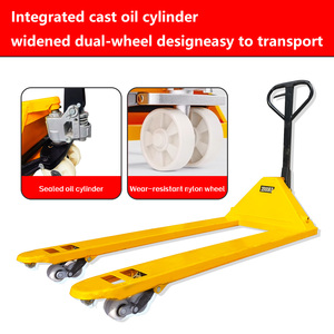 รถยกพาเลทไฮดรอลิกแบบแมนนวล FANYU EV300 2-3 ตัน ใช้ได้ทั้งภายในและภายนอกอาคาร ล้อไนลอนและยาง ใหม่จากโรงงาน - Product Image 5