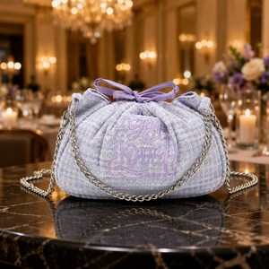 Colorful Plaid Woven Fabric Chains Evening Clutch <strong>Bag</strong> Women <strong>Party</strong> Purse Versatile <strong>Bags</strong> Letter Embroidered <strong>Pastel</strong> Knit Bucket <strong>Bag</strong> - Product Image 1