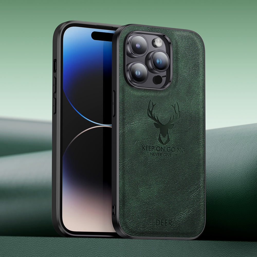 Ciervo verde profundo