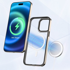 Funda Magnética Transparente Antigolpes para iPhone 17 Pro Max, Carcasa Protectora <span class=keywords><strong>a</strong></span> Prueba de Golpes para iPhone - Product Image 3