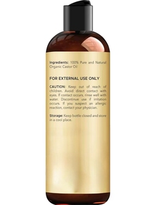 Olio di Ricino Nero Puro Biologico OEM/ODM con Etichetta Privata, 8 oz, Pressato a Freddo, Senza Esano, Olio Essenziale Nutriente per il Corpo - Product Image 6