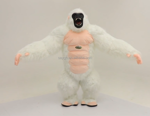 Cosplay ropa adulto <span class=keywords><strong>gorila</strong></span> mascota disfraz 2/2.6m inflable <span class=keywords><strong>gorila</strong></span> mascota trajes para eventos venta - Product Image 1