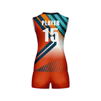 Hoge Zichtbaarheid Custom Volleybal Uniformen Beachstijl Volleybal Jersey Met Aangepaste Bedrijfslogo