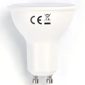 Lampadina LED GU10 8W, luce bianca, angolo di 300°, 800 lumen; ideale per l'illuminazione di ambienti e il risparmio energetico. - Product Image 1