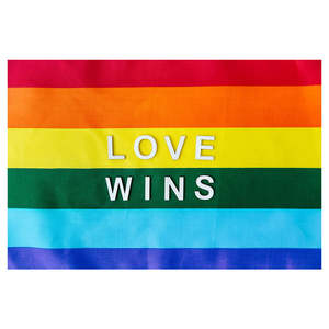 Vente en gros personnalisable 3x5ft Polyester volant drapeau arc-en-ciel grande utilisation de voiture lesbienne LGBT <span class=keywords><strong>Gay</strong></span> Pride - Product Image 3