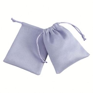 Nouvelle Pochette Cosmétique Exquise à Cordon en Flanelle, Idéale pour le Rangement des Rouges à Lèvres et Bijoux, Recyclable pour Colliers et Montres - Product Image 2
