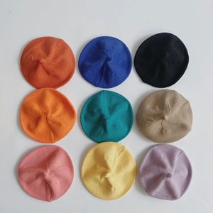 <span class=keywords><strong>Béret</strong></span> en tricot pour bébé aux couleurs bonbons, adorable <span class=keywords><strong>béret</strong></span> d'hiver pour nourrissons, <span class=keywords><strong>béret</strong></span> en tricot pour nouveau-nés et tout-petits, bonnet pour bébés garçons et filles de 0 à 3 ans - Product Image 2
