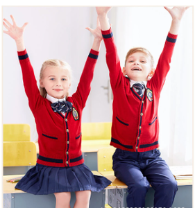 D0628 Uniforme scolaire pour étudiants, vêtements scolaires à manches longues pour enfants, pulls de marin bleu marine pour enfants, tenues de chœur - Product Image 4