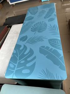 Chất Lượng Cao 15 Pcs Miễn Phí Tùy Chỉnh In Logo 5Mm PU Cao Su Không Trượt Sinh Thái Thân Thiện Với Du Lịch Tập Thể Dục Thảm Yoga Pilates Mat - Product Image 6