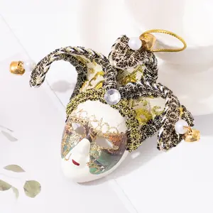 Venetian tủ lạnh dán mặt nạ du lịch nhựa Keyring xe treo đồ trang trí nước ngoài quà lưu niệm vòng chìa khóa