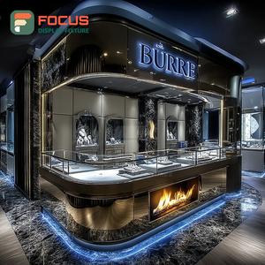 Fabricante de Vitrinas Modernas para Joyería, Panel de Vidrio Templado, Vitrina de Exhibición para Espacios de Boutique - Product Image 5