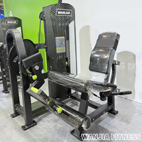 Machine d'extension des jambes à charge par pignon de qualité supérieure, épaisseur 3 mm, équipement de fitness commercial pour centre de fitness