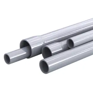 Special Offer 8 Inch Large Caliber Flared Drain Pipe White Durable Pvc Drain Pipe for Sewage