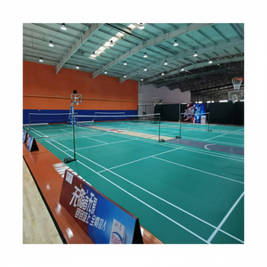 Plancher imperméable ignifuge de sports de PVC de 8mm pour le gymnase - Product Image 1