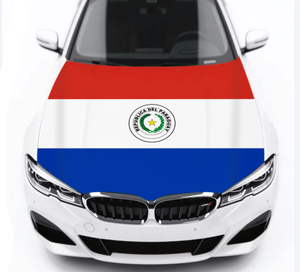 Housse de capot de voiture drapeau Norvège équipe nationale de <span class=keywords><strong>football</strong></span> 2026 de haute qualité, en tissu polyester, vente directe, prix abordable - Product Image 3