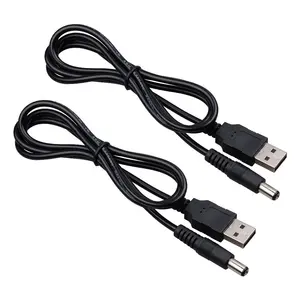 Kabel Konverter Peningkat Tegangan USB DC 5V Ke DC 9V 12V dengan Jack DC 5.5X2.5Mm atau 5.5X2.1Mm