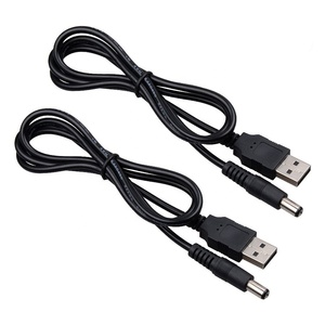DC 5V DC 9V 12V USB 전압 부스트 컨버터 케이블 DC 잭 5.5x2.5mm 또는 5.5x2.1mm - Product Image 1