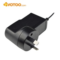 Adaptador de Corriente de Pared de 6W AC/DC 5V 1.2A, Nivel VI de la DOE, Enchufe para EE. UU., UE, Reino Unido y Australia, DC 5.5*2.1mm, Certificado CE, CB, FCC para Pequeños Electrodomésticos OEM