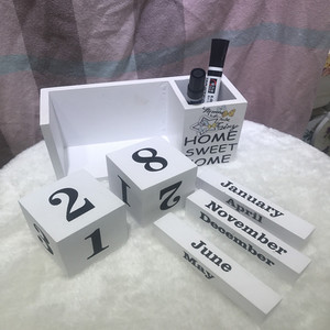 Promotion Gifts Desktop Block Calendar with Pen Holder