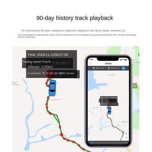 Localizador GPS Beidou de 4 líneas Tuqiang J16 con control remoto para vehículos eléctricos, 1 año de garantía, red 3G/4G - Product Image 3
