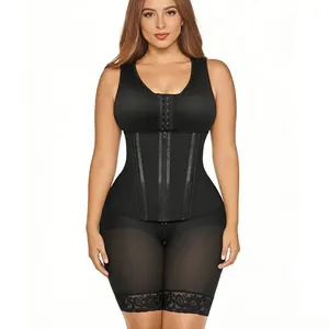 Body gainant amincissant Fajas Colombianas, sculpteur de corps, rehausseur de fesses, culotte <span class=keywords><strong>ventre</strong></span> plat, serre-taille en nylon ferme - Product Image 5