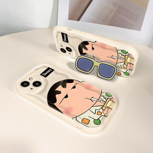 Custodia protettiva per Apple <span class=keywords><strong>iPhone</strong></span> 17, custodia morbida in <span class=keywords><strong>silicone</strong></span> per <span class=keywords><strong>iPhone</strong></span> <span class=keywords><strong>13</strong></span>/15/16 Pro, nuova custodia <span class=keywords><strong>mini</strong></span> all-inclusive effetto crayon - Product Image 4