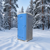 Toilettes portables en HDPE pour la location en usine et les chantiers de construction – Mobiles et durables en plastique