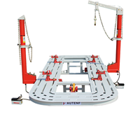 Machine de redressage de carrosserie CHINSONG CHFM4-500T/550T, tour de traction hydraulique 3500 kg, construction en tôle de manganèse, mesure 2D