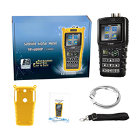 Hochauflösender Free-to-Air Satellitenfinder mit optimierter Ausrichtung für DVB-S/S2/S2X T2 C aus Kunststoff & Metall