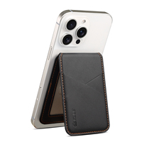 Portefeuille de téléphone portable RFID en similicuir avec support magnétique et rangement de cartes de luxe