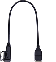 Antarmuka Musik USB AMI MDI Adaptor MP3 Adaptor Audio Kompatibel dengan Audi A6 VW
