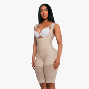 Fajas Colombianas da Donna a Vita Alta con Cinghie Larghe, Modellanti e Contenitive, Corsetto a Compressione Correttiva - Product Image 1