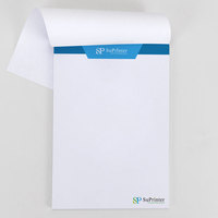Fourniture spéciale de cahier de notes d'affaires en PU avec logo d'estampage à chaud Papier à feuilles mobiles épais pour les conférences