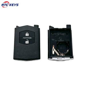 Gute Qualität 2-Tasten-Flip-Falt-Fernschlüsselschale für M-Azda-Autos chl üssel etui - Product Image 4
