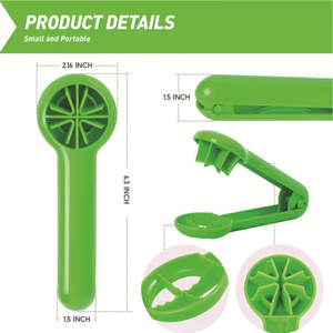 Trancheuse pratique en plastique pour tomates cerises, coupe-légumes et fruits multifonctionnel, facile à nettoyer, sans lame, sûr pour les enfants LM - Product Image 4