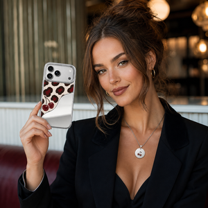 <span class=keywords><strong>Coque</strong></span> de téléphone antichoc personnalisée avec miroir ondulé et design créatif pour <span class=keywords><strong>iPhone</strong></span> 18, 17 Air, 16, 15, 14 - Product Image 2