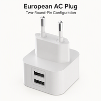 EU-Stecker 15W PD Schnellladegerät Feuerfester Laptop & Handy USB-C Wandadapter mit OTP-Schutz für Elektronische Geräte