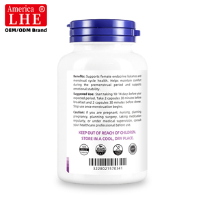 Suplemento de Vitex de Alta Potencia Shecome al por Mayor, Fabricante de Cápsulas de Bayas de Chaste para la Salud Hormonal y Menstrual de la Mujer - Product Image 6