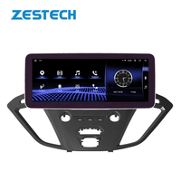 ZESTECH 12,3 pulgadas QLED coche DVD reproductor Multimedia para tránsito Ford Tourneo 2017, 2018 de 2019 Android 11 8 + 128GB Octa/8 Core CPU 7862