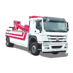 Sinotruk Howo tugas berat <span class=keywords><strong>20Ton</strong></span> penarik Jalan Penyelamatan mobil truk pemulihan dengan derek hidrolik - Product Image 1