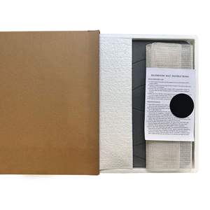 แผ่นรองอาบน้ำดินไดอะตอมเมียร์ รูปทรงสี่เหลี่ยมผืนผ้า กันลื่น ซึมซับน้ำได้ดี ใช้ในบ้าน ลายกราฟิกหลากสี ชิ้นเดียว - Product Image 2