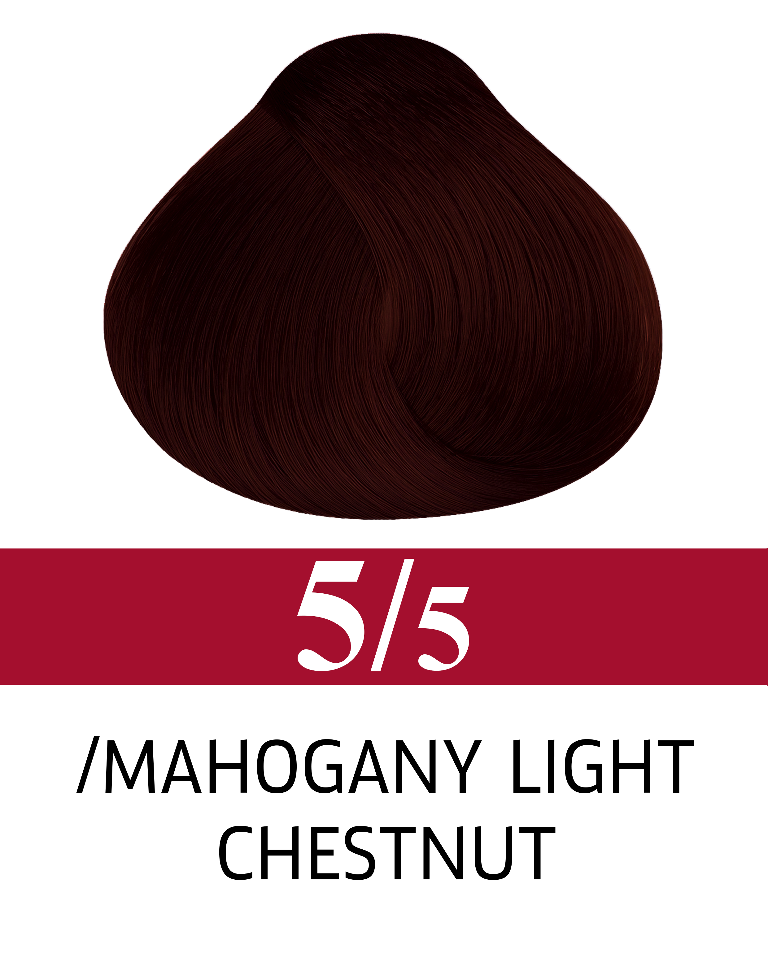 5/5 Acajou Châtaigne clair