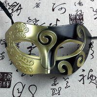 Maskenball-Maske für Männer und Frauen Vintage Griechische Venezianische Retro-Masken für Halloween Karneval Mardi Gras Kostüm Cosplay
