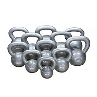 GYMKO Kettlebell en aluminium chromé New Power Sports 16kg Authority