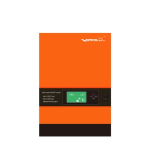 Onduleur MPPT haute fréquence hors réseau 3kW, silicium monocristallin, batterie lithium-ion, entrée 500V, contrôleur <span class=keywords><strong>24VDC</strong></span>, onde sinusoïdale pure pour usage domestique - Product Image 1